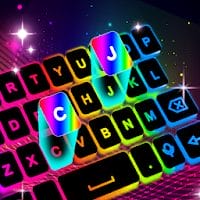 Neon LED Keyboard RGB Emoji MOD APK 3.4.5 (Premium Unlocked) Android icon