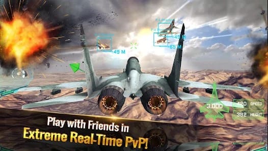 Ace Fighter Modern Air Combat MOD APK 2.706 (Unlimited Money) Android