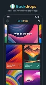 Backdrops Wallpapers MOD APK 5.0.8 (Premium Unlocked) Android