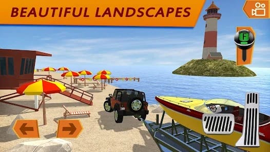 Camper Van Beach Resort MOD APK 1.6.1 (Unlocked All Cars) Android