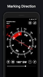 Digital Compass MOD APK 9.1 (Premium Unlocked) Android