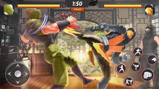 Karate Kung Fu Fight Game MOD APK 1.2.1 (Dumb Enemy) Android
