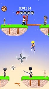 Kunai Master Ninja Assassin MOD APK 0.7.42 (Unlimited Money) Android