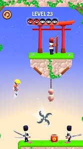 Kunai Master Ninja Assassin MOD APK 0.7.42 (Unlimited Money) Android
