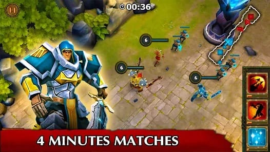 Legendary Heroes MOBA Offline MOD APK 3.4.7 (Unlimited Money) Android