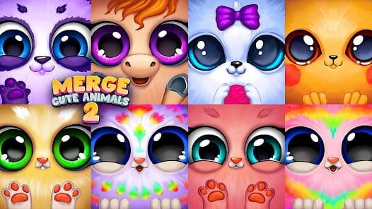 Merge Cute Animal 2 Mini Pets MOD APK 2.37.02 (High Experience Instant Level Up) Android
