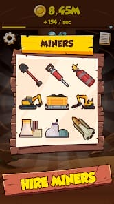 Mine Clicker Idle Tap Game MOD APK 2.0.18 (Unlimited Gold Gem) Android