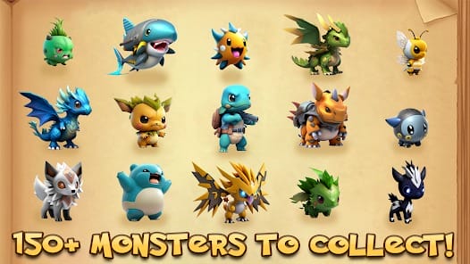 Monsters Dragon Tamer MOD APK 1.4.1 (Unlimited Money) Android