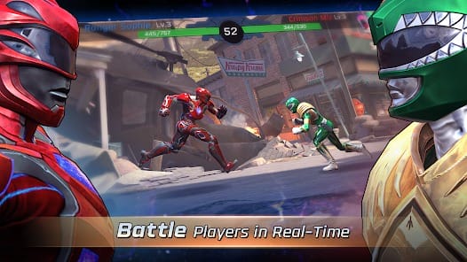 Power Rangers Legacy Wars MOD APK 3.3.2 (God Mode) Android