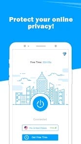 Rapid VPN Hotspot MOD APK 1.1.2 (Premium Unlocked) Android