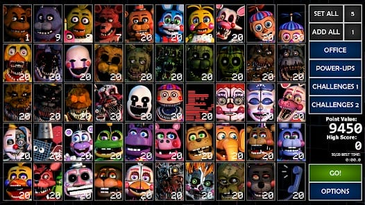 Ultimate Custom Night MOD APK 1.0.5 (Unlocked All Content) Android