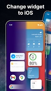 Widgets iOS 15 Color Widgets MOD APK 1.11.8 (Premium Unlocked) Android