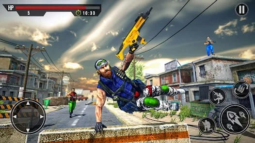 Commando Shooting Games MOD APK 1.13 (God Mode) Android