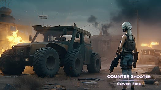 Counter Shooter Cover Fire MOD APK 1.0.3 (Unlimited Money) Android
