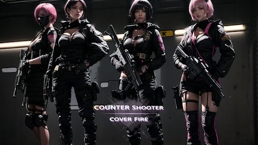 Counter Shooter Cover Fire MOD APK 1.0.3 (Unlimited Money) Android