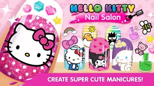 Hello Kitty Nail Salon MOD APK 2023.1.0 (Unlocked All Paid Content) Android