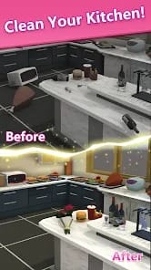 House Clean Up 3D Decor Games MOD APK 1.7.5 (Free Rewards) Android