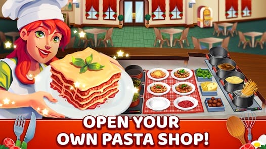My Pasta Shop Cooking Game MOD APK 1.0.31 (Unlimited Money) Android