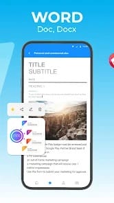 Office Word Reader Docx Viewer MOD APK 1.5.2 (Premium Unlocked) Android