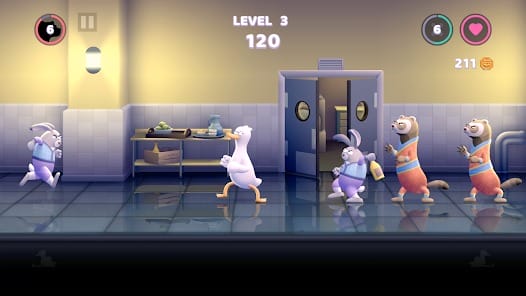 Punch Kick Duck MOD APK 1.06 (Unlimited Money) Android