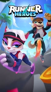 Runner Heroes Endless Skating MOD APK 1.4.4 (Unlimited Money) Android