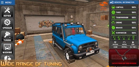 Russian Car Driver UAZ HUNTER MOD APK 1.0.2 (Unlimited Money) Android