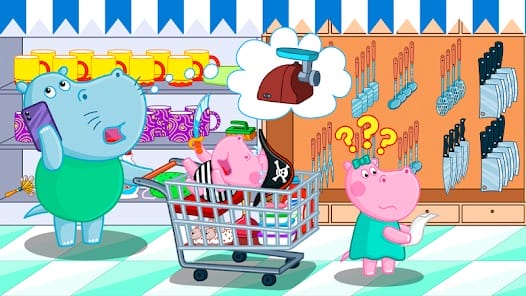 Supermarket Shopping Games MOD APK 3.9.0 (Unlock All Content) Android
