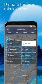 Weather Radar Forecast Maps MOD APK 10.9.6 (Premium Unlocked) Android