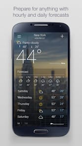 Yahoo Weather APK 1.45.1 (Latest) Android