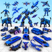 Bull Robot Car Game Robot Game MOD APK 5.2 (Dumb Enemy) Android icon