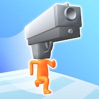 Gun Head Run MOD APK 1.0.15 (Free Rewards) Android icon