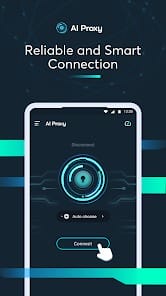 AI Proxy Smart Safe Internet MOD APK 1.00.10 (Premium Unlocked AD-Free) Android