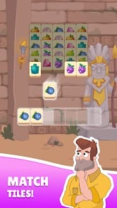 Andy Volcano Tile Match Story MOD APK 1.5.0 (Unlimited Money) Android