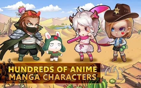 Anime Fighters MOD APK 2.20.221108 (Damage & Defense Multipliers) Android