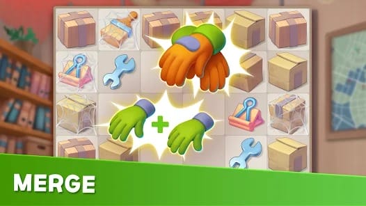 Bayside Merge Renovation game MOD APK 1.4.401 (Unlimited Money) Android