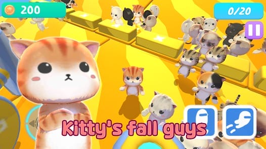 Catfall guys Online royale MOD APK 1.4 (Unlimited Money) Android