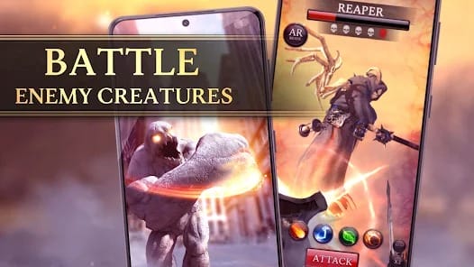 Darkane Monster GPS RPG Games MOD APK 1.0.6 (Free Upgrade One Hit) Android