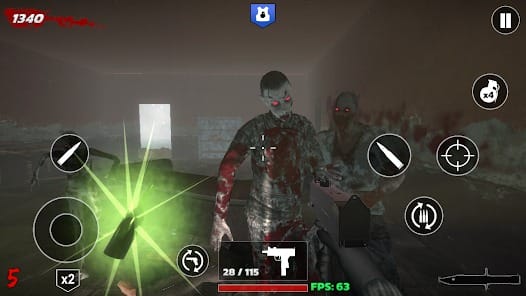 Dead On Duty Zombie Shooter MOD APK 1.26 (Unlimited Money) Android