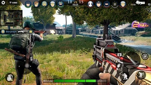 FPS Offline Strike Missions MOD APK 3.9.39 (Unlimited Money Unlocked All Weapons) Android