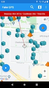Fake GPS Joystick Routes Go APK 1.6.1 (Patched) Android