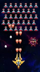 Galaxy Attack Chicken Shooter MOD APK 20.0 (Unlimited Gold) Android