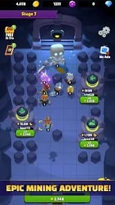 Gold and Heroes Idle Dig MOD APK 1.2.0 (Unlimited Coins) Android