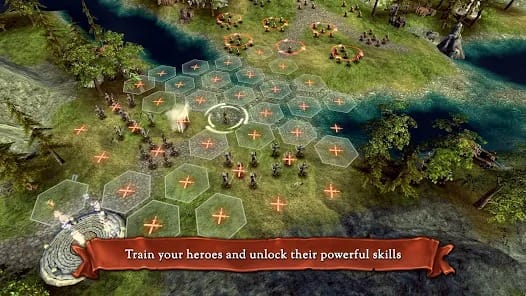 Hex Commander Fantasy Heroes MOD APK 5.1.1 (Unlimited Gold Diamonds) Android
