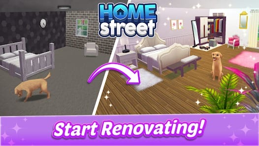 Home Street Dream House Sim MOD APK 0.45.6 (Unlimited Money) Android