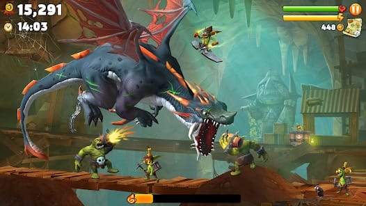 Hungry Dragon MOD APK 5.0 (Unlimited Money Unlocked Menu) Android