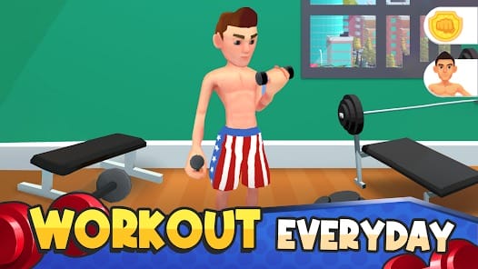 Idle Workout Master Boxbun MOD APK 2.2.7 (Free Shopping Unlimited Cash) Android