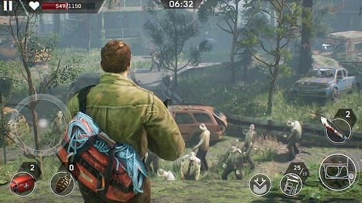 Left To Survive Zombie games MOD APK 6.3.0 (Damage God Mode Ammo) Android