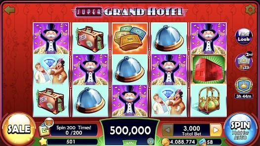 MONOPOLY Slots Casino Games MOD APK 5.3.1 (High Income) Android