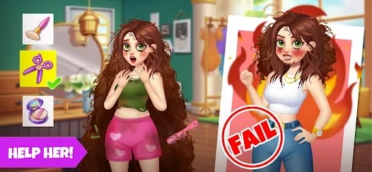 Makeover Blast Match Puzzle MOD APK 1.3.2 (Unlimited Currency) Android