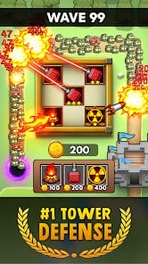 Merge Clash TD Battles 2 MOD APK 11.8 (Unlimited Gems BattlePass) Android